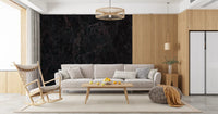 Midnight Noir Marble Slab Wall Mural