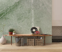 Sage Green Marble Vein Texture Wall Mural