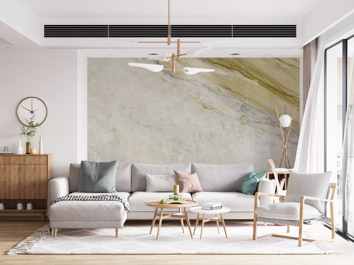 Golden Vein Marble Texture Wall Mural