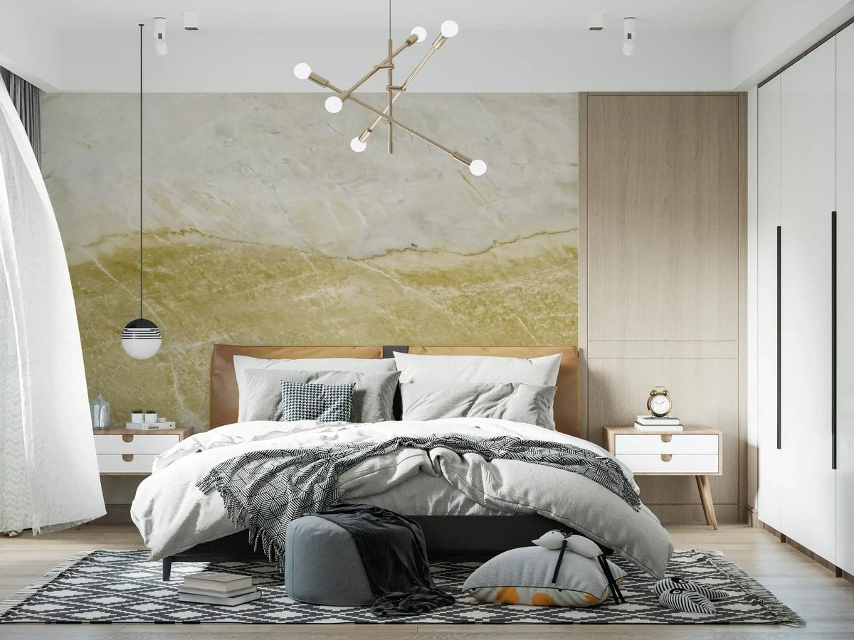 Earthy Tones Stone Flow Wall Mural
