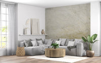 Cream Honed Stone Texture Wall Mural