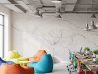 Blush Veined Marble Stone Wall Mural