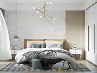 Soft Blush Marble Veins Wall Mural