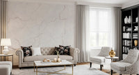 Subtle Blush Marble Veining Wall Mural