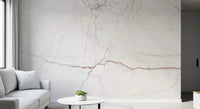 Blush Veined Marble Stone Wall Mural