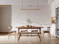 Blush Veined Marble Stone Wall Mural