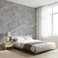 Classic Grey Marble Vein Wall Mural