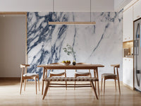 Monochrome Marble Vein Wall Mural