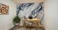 Monochrome Marble Vein Texture Wall Mural
