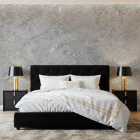 Minimalist Grey Stone Slab Texture Wall Mural