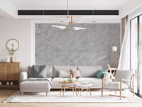 Minimalist Light Gray Veined Marble Texture Wall Mural