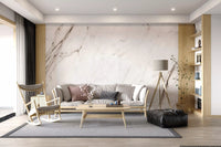 Creamy Italian Marble Slab Wall Mural