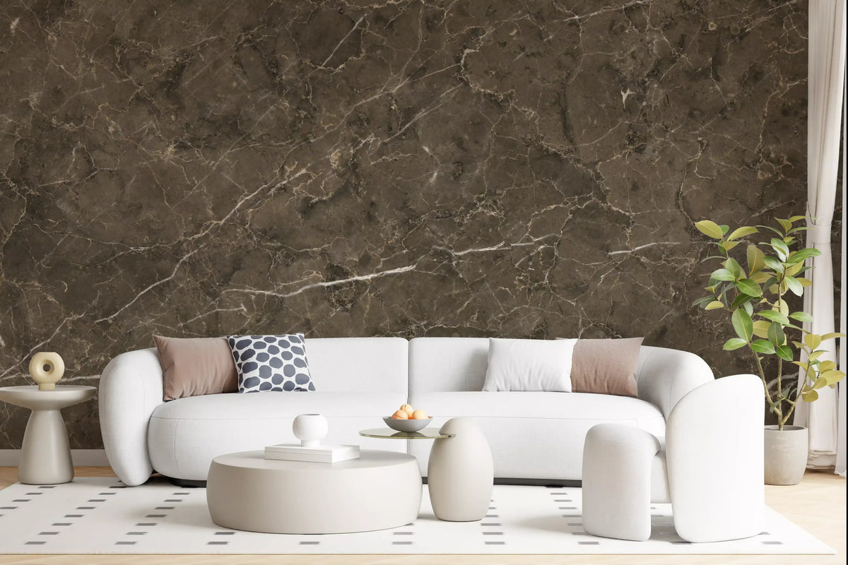 Earth Tone Marble Slab Texture Wall Mural