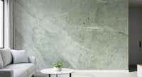 Sage Green Marble Slab Wall Mural