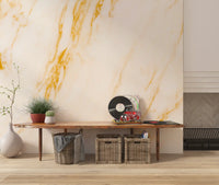 Gilded Vein Marble Wall Mural