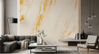 Gilded Vein Marble Wall Mural