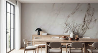 Calacatta White Stone Texture Wall Mural