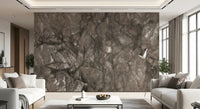 Organic Earth Tones Marble Texture Wall Mural