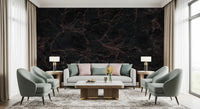 Midnight Stone Texture Wall Mural