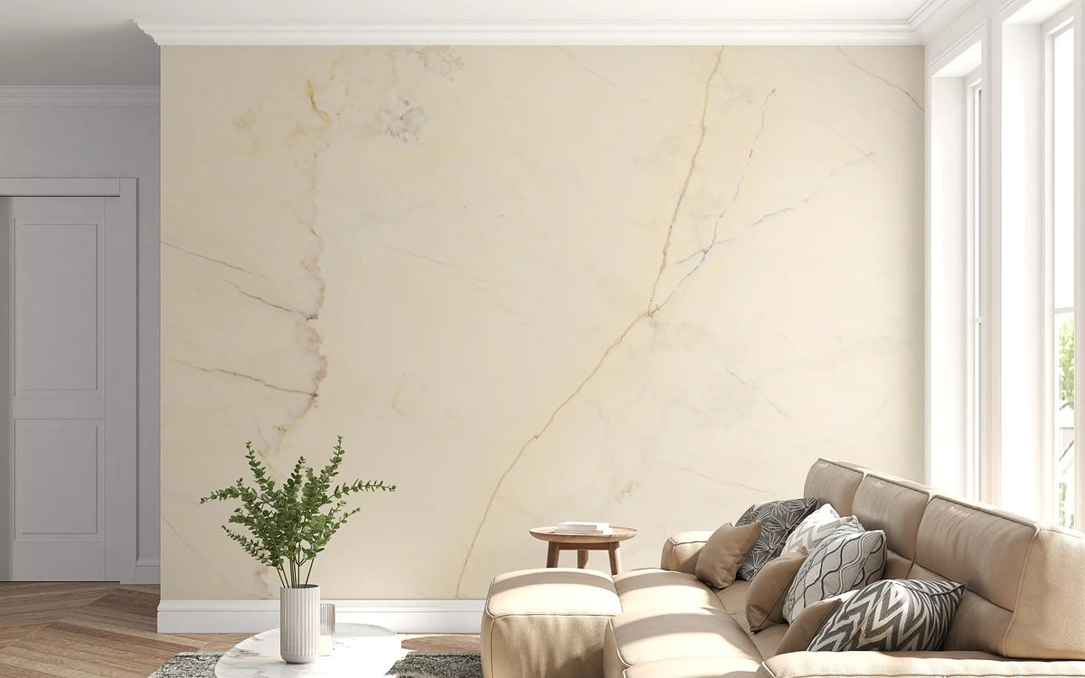 Creamy Marble Stone Texture Wall Mural