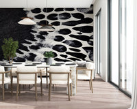 Ink Blot Abstract Wall Mural