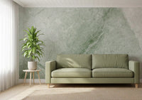 Serene Sage Marble Slab Wall Mural
