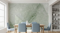 Serene Sage Marble Slab Wall Mural
