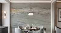 Serene Grey Marble Vein Wall Mural