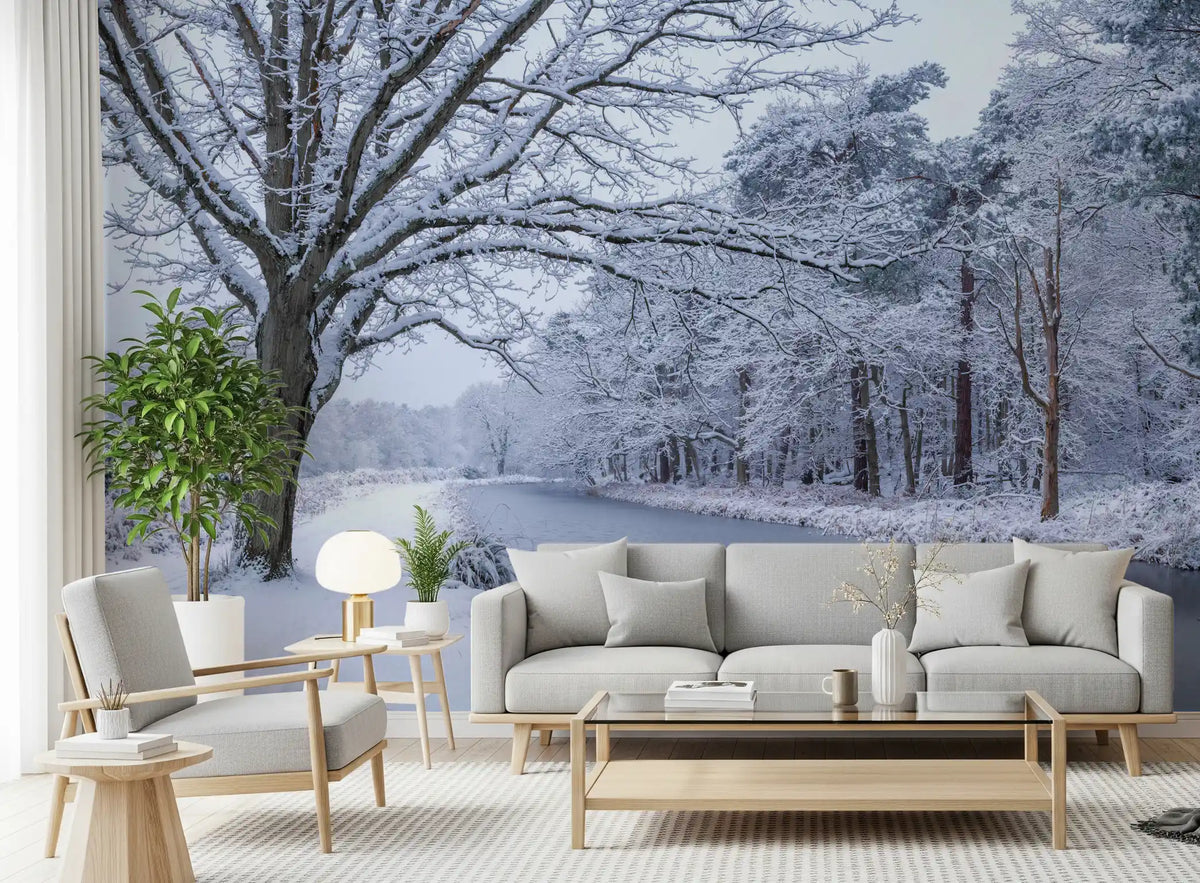 Snowy River Path Wall Mural
