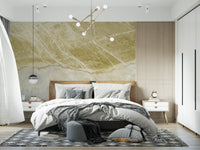 Golden Vein Natural Stone Texture Wall Mural