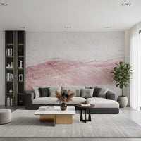 Rose Quartz Marble Vein Wall Mural