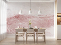 Rose Quartz Marble Vein Wall Mural