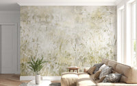Botanical Damask Wildflower Meadow Wall Mural Wall Mural Wall Mural