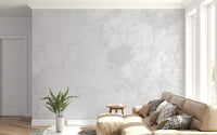 Minimalist White Marble Texture Wall Mural