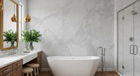 Minimalist Pale Marble Stone Wall Mural