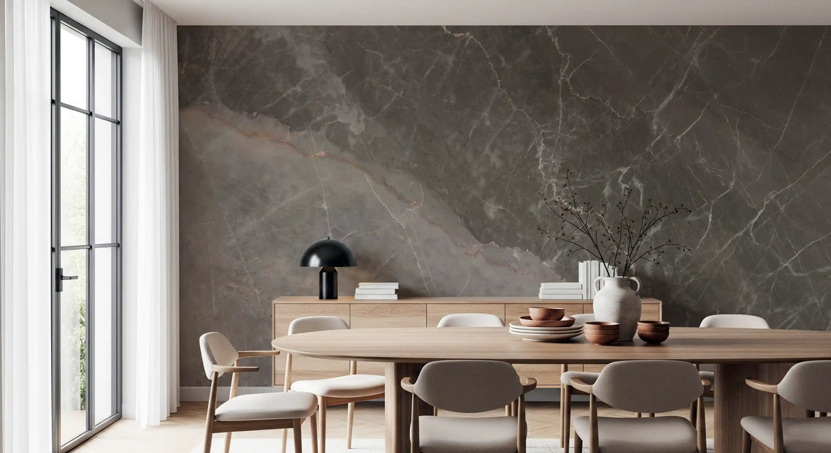 Stormy Earth Marble Slab Wall Mural