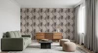 Neutral Impasto Layered Strokes Wallpaper⁠