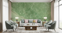 Verdant Marble Surface Wall Mural