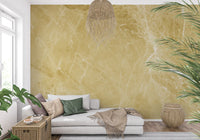 Golden Sand Marble Vein Wall Mural