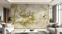 Rustic Sage Pastoral Garden Mural Wall Mural