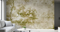 Rustic Sage Pastoral Garden Mural Wall Mural