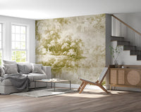 Rustic Sage Pastoral Garden Mural Wall Mural