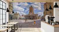 Classic English Townscape Wall Mural
