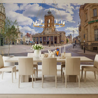 Classic English Townscape Wall Mural
