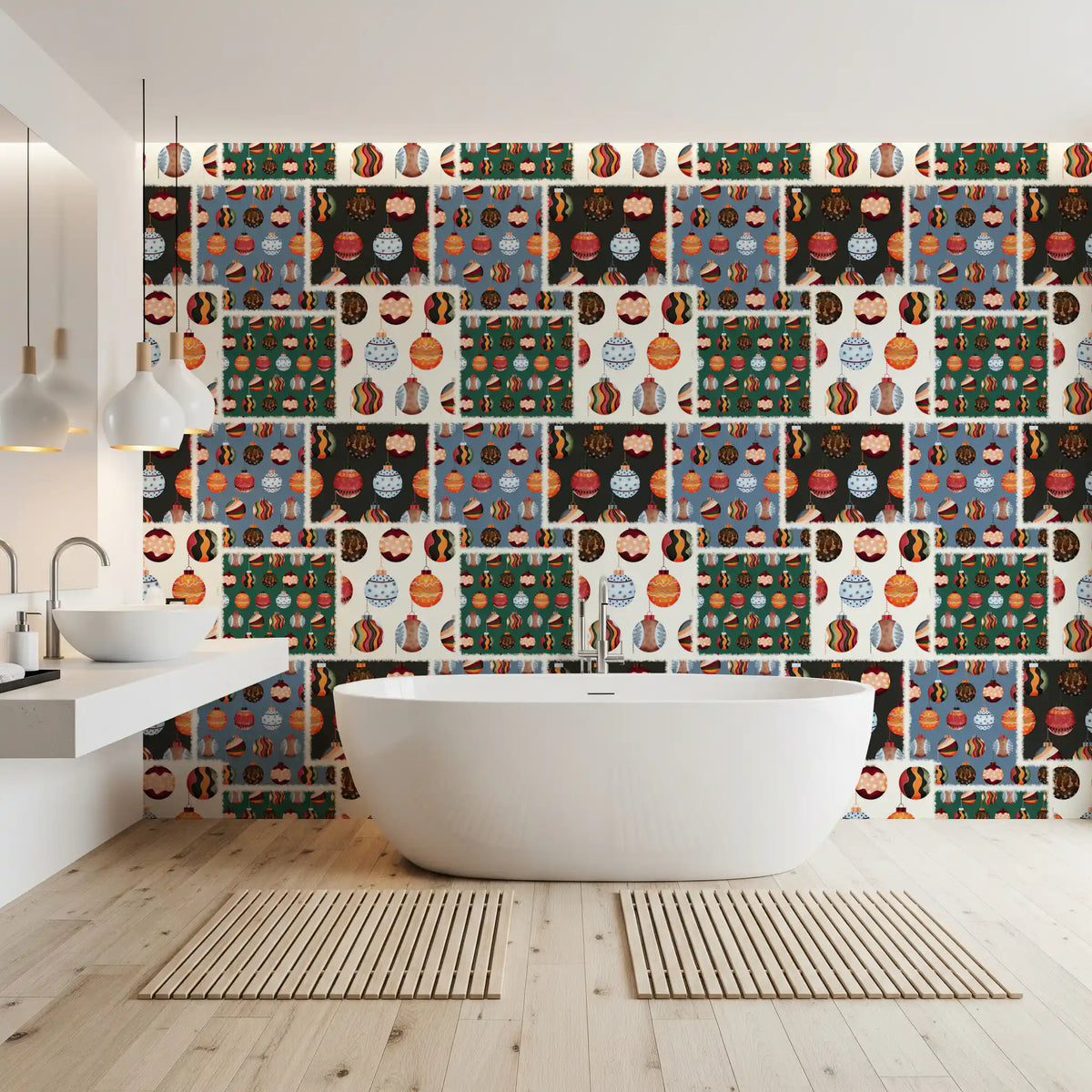 Heirloom Baubles Wallpaper⁠