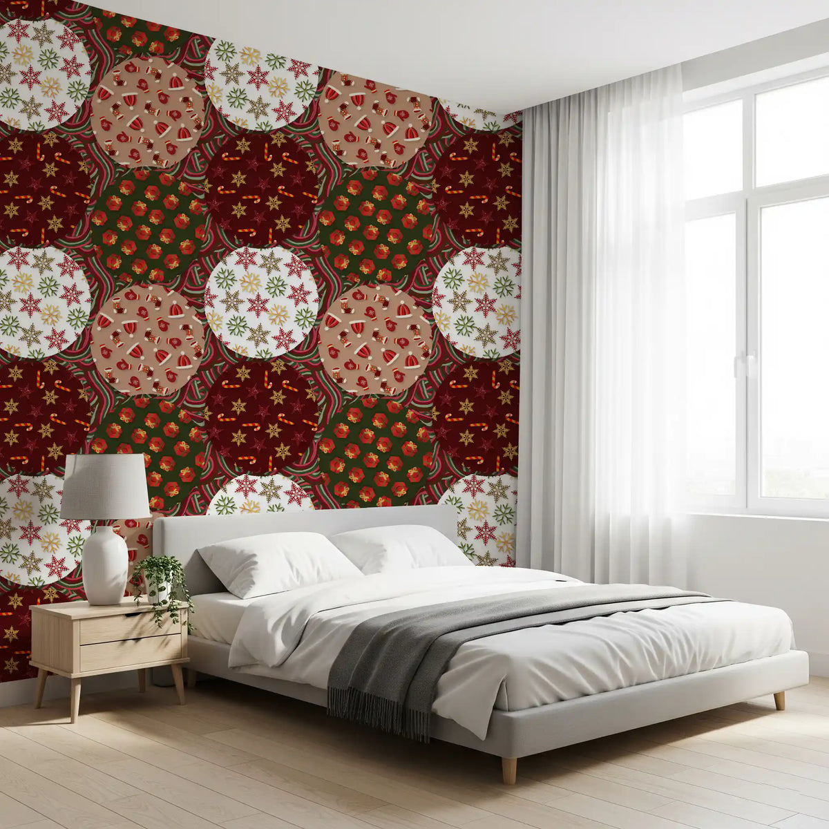 Winter Solstice Medallions Wallpaper⁠