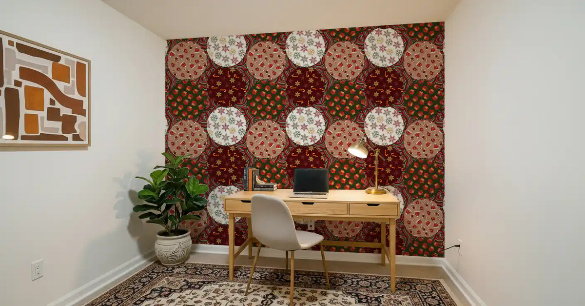 Winter Solstice Medallions Wallpaper⁠