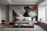 Brushstroke Art Reusable Wallpaper