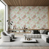 Dreamy Watercolor Petal Clusters Wallpaper⁠