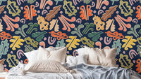 Rhythmic Jazz Harmony Wallpaper Mural
